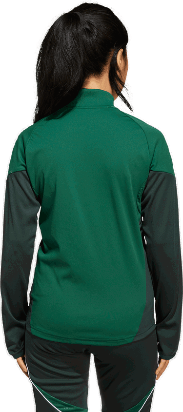 Суитчър adidas Performance Adidas TIRO25C Training 1/4 Zip Top Зелено | ji8937, 1