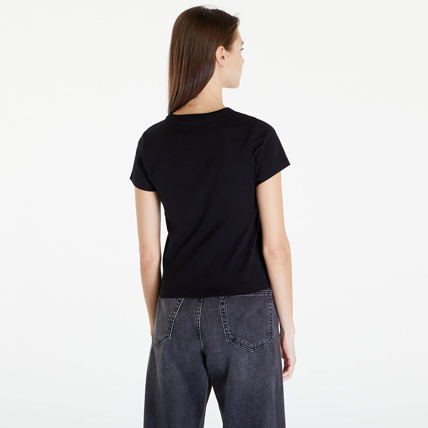 Тениска Vans Women's T-Shirt Spiral Down Mini Black Черно | VN000GFNBLK1, 1