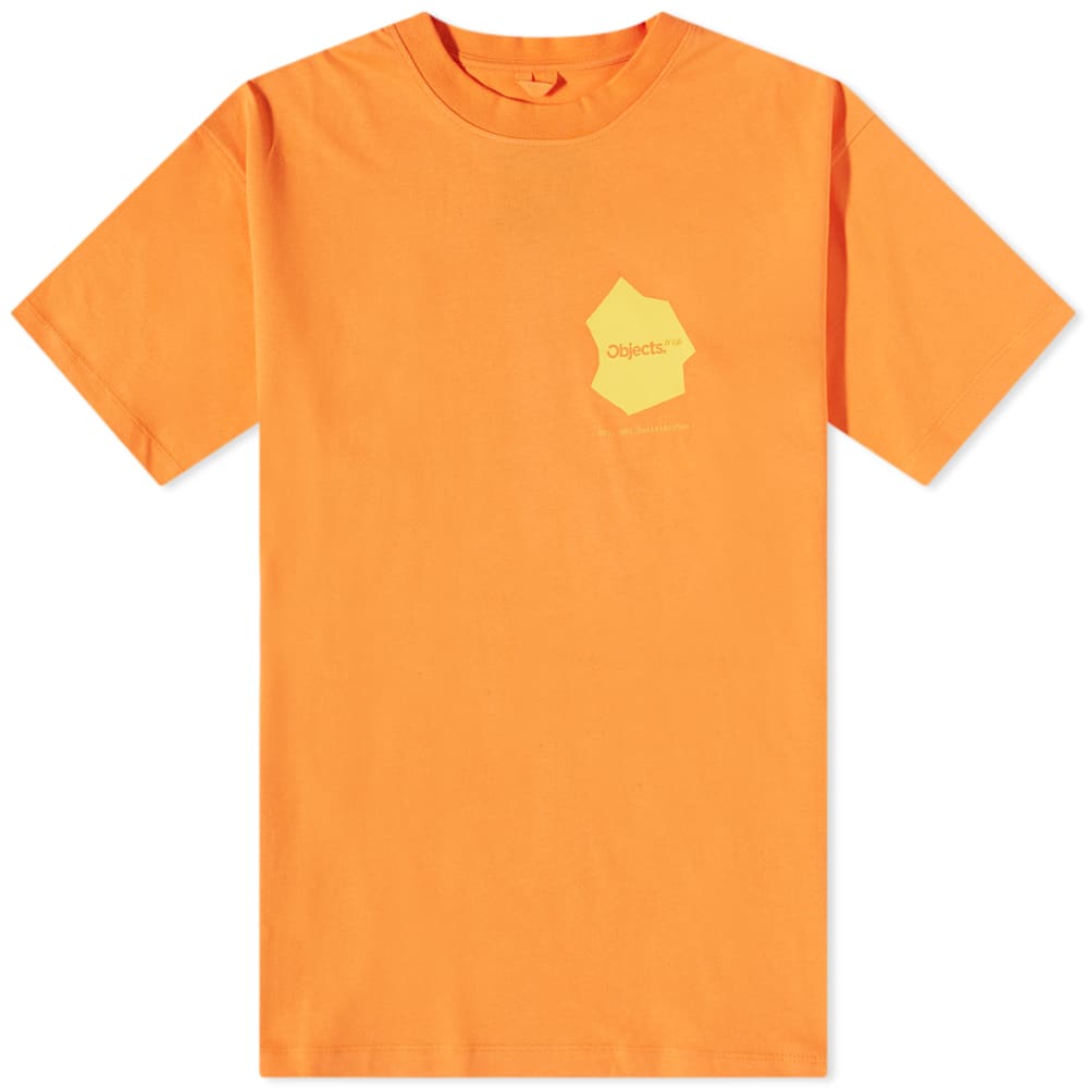 Тениска Objects IV Life Continuity Print Tee Оранжево
 | OBJ-001-109-21, 0