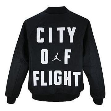 Яке бомбър Jordan Jordan City of Flight MA-1 Jacket Черно | 911314-010, 0