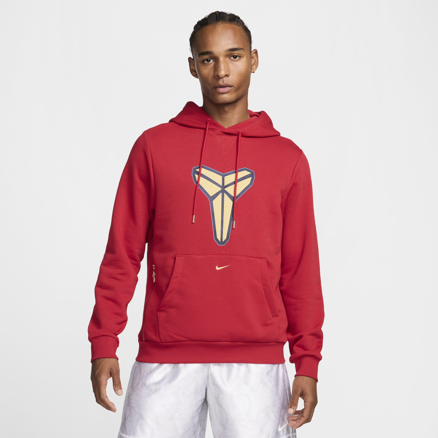 Суитчър Nike Kobe Dri-FIT Standard Issue Basketball Hoodie Червено | HF0066-636, 0