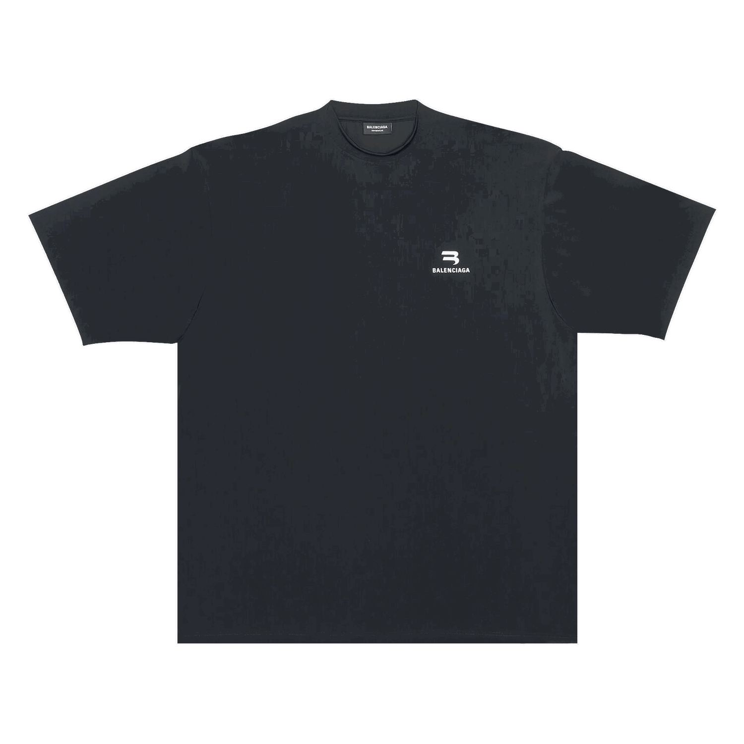 Тениска Balenciaga Sporty B Swim T-Shirt Черно | 657027 4B8B1 1000, 0