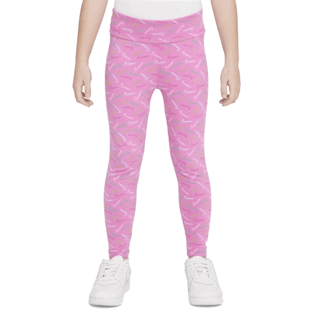 Клинове Nike Nike Swoosh Leggings Розово | 36L672-AFN, 0