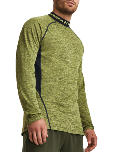 Тениска Under Armour ColdGear® Twist Mockneck Tee Зелено | 1379820-743