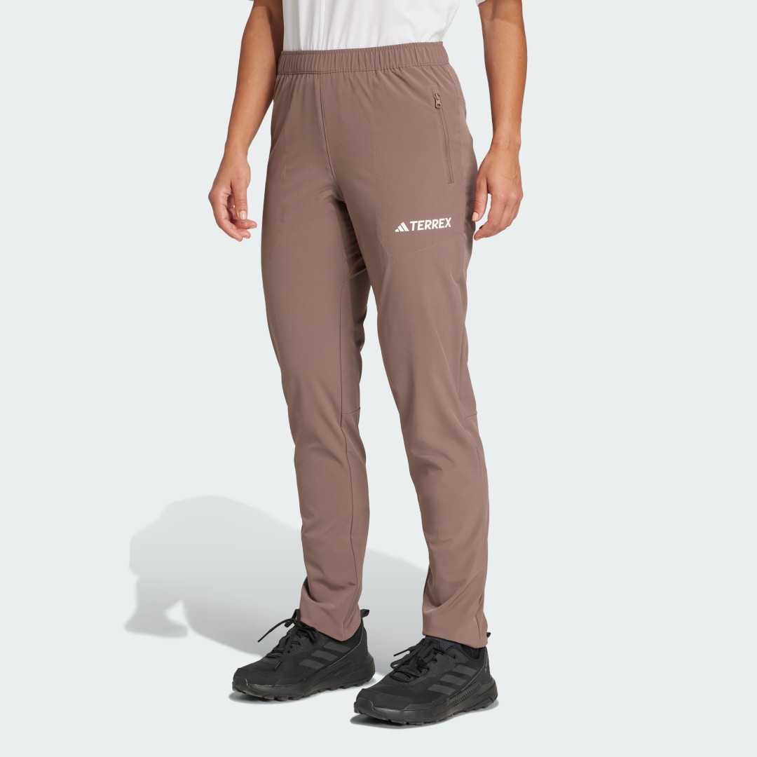 Панталони adidas Performance Multi Essentials Stretch Hiking Pants Кафяво | JM3132, 0