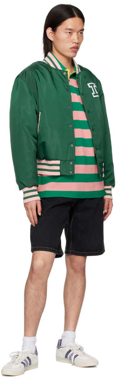 Яке бомбър BBC IceCream ICECREAM 'IC' Classic Bomber Jacket Зелено | IC24201, 3