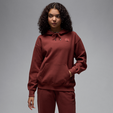 Суитчър Jordan Jordan Flight Fleece Waffle Knit Hoodie Бургунди | HF9444-231, 1