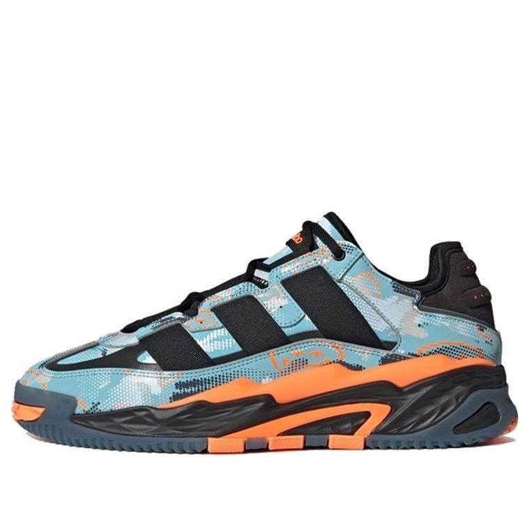 Кецове и обувки adidas Originals Niteball Light Aqua Camo Синьо | GZ7867