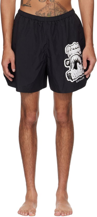 Бански Acne Studios Wonder Woman Swim Shorts Черно | BJ0026-, 0