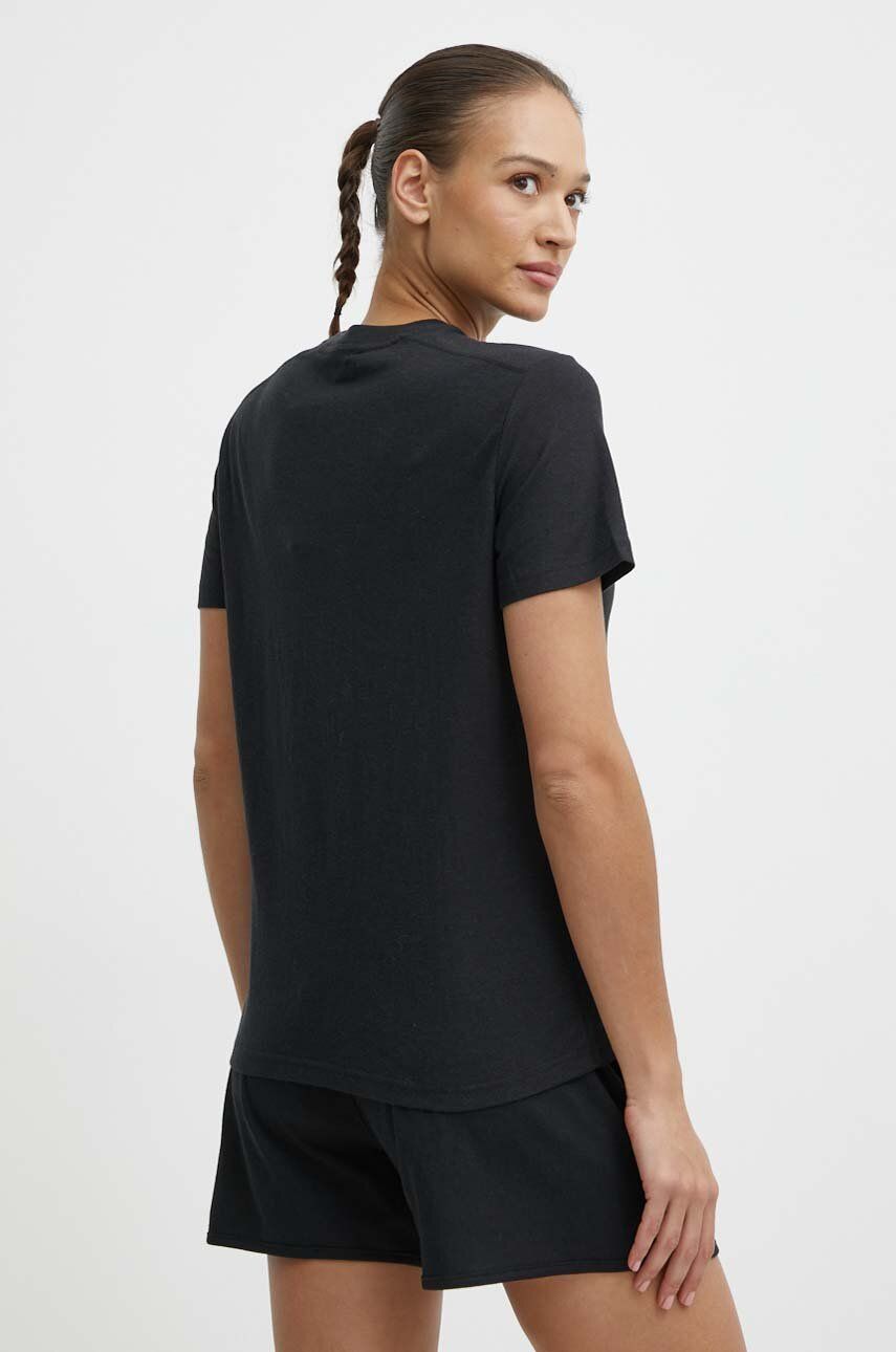 Тениска FJÄLLRÄVEN Fjallraven Hemp Blend T-Shirt Черно | F14600163.550, 1
