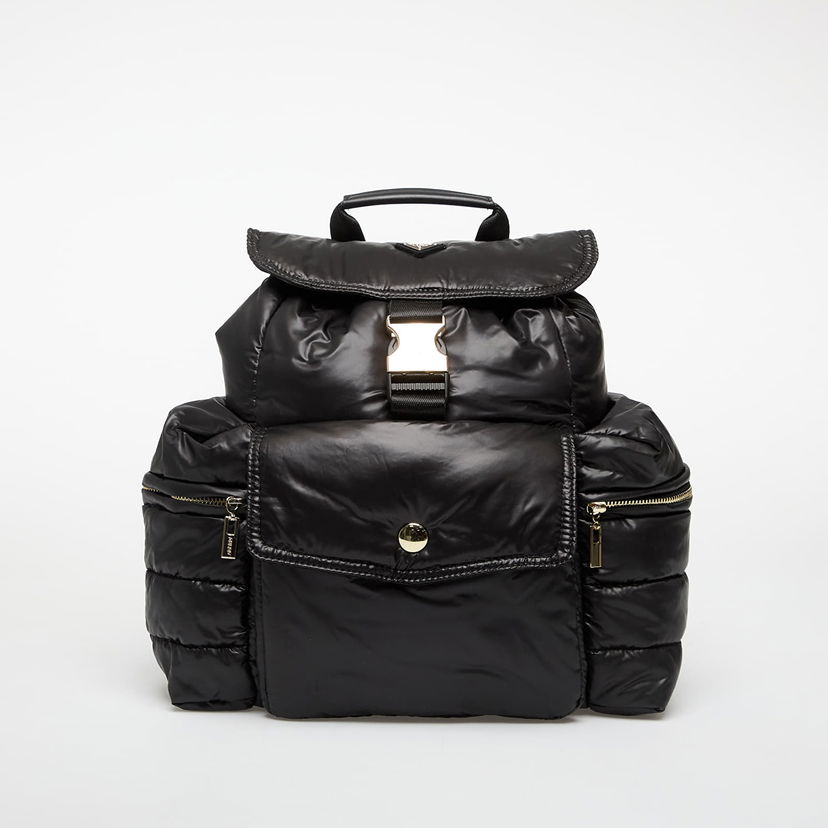 Раница GUESS Nylon Padded Flap Backpack with Gold Hardware Черно | V5BZ13WF820-JBLK