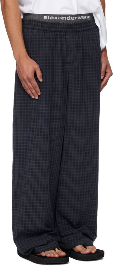 Панталони Alexander Wang Alexander Wang Relaxed Trousers Синьо | 6WC3254885, 1