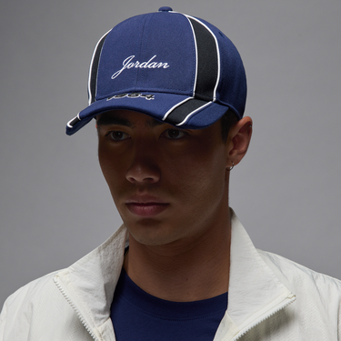 Шапка с козирка Jordan Jordan Rise Structured Cap Тъмно синьо | HJ2449-410, 0