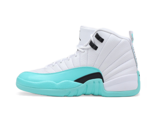 Кецове и обувки Jordan Air Jordan 12 "Light Aqua" GS Бяло | 510815-100