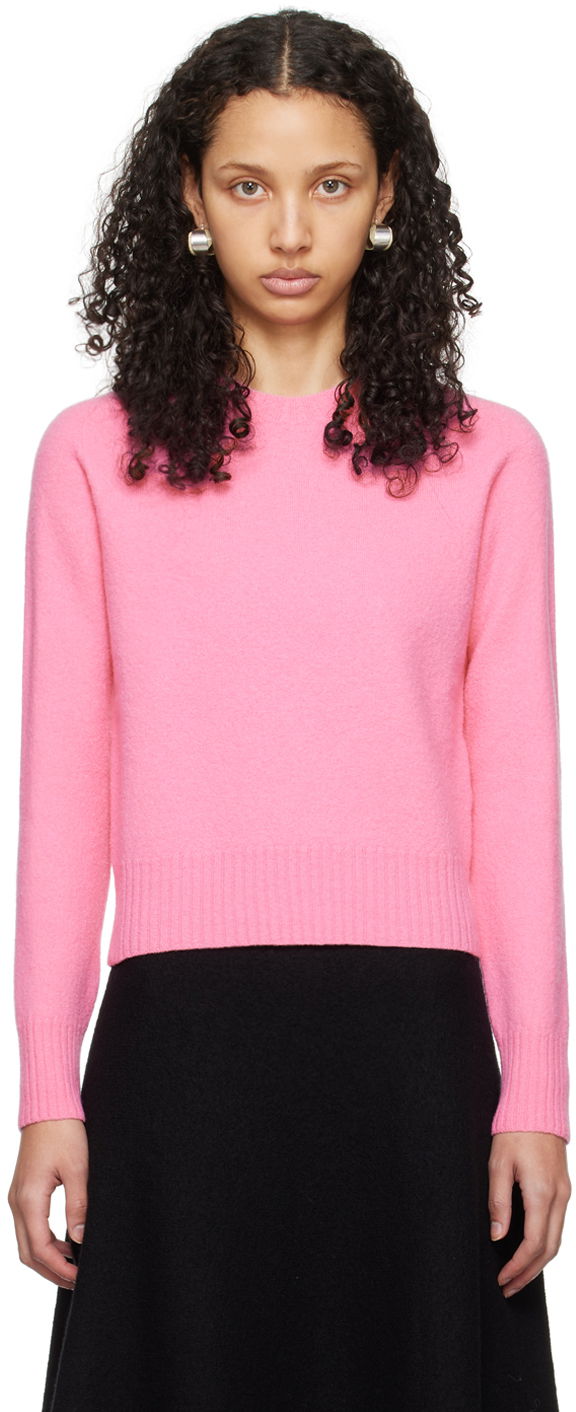 Пуловер Jil Sander Relaxed-Fit Sweater Розово | J01GP0103_J14603