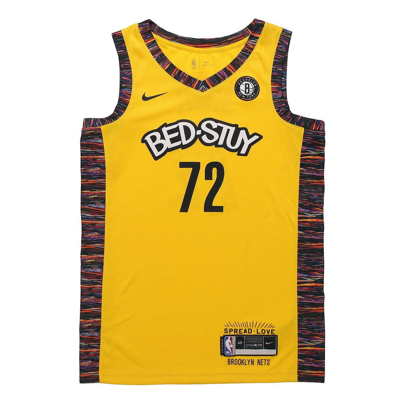 Фланелка Nike Brooklyn Nets Swingman Jersey Жълто | CU0193-728