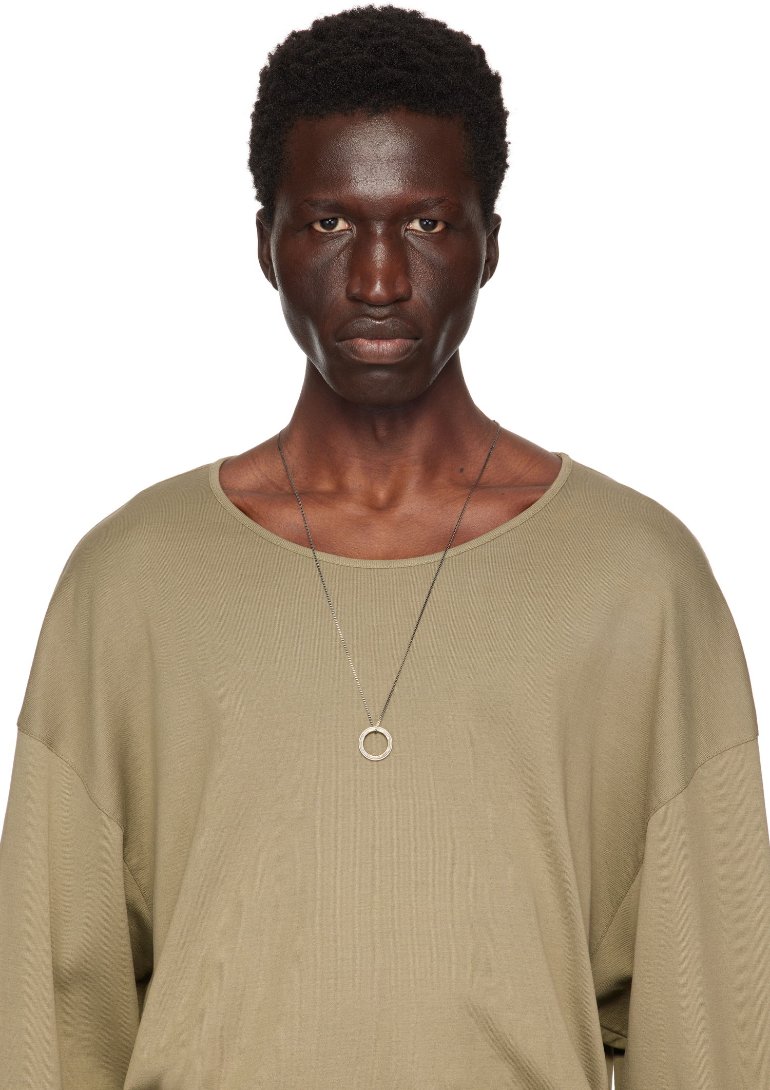 Колие LEMAIRE Lemaire Lucky Coin Pendant Necklace Металик | JW0086 LO036, 1
