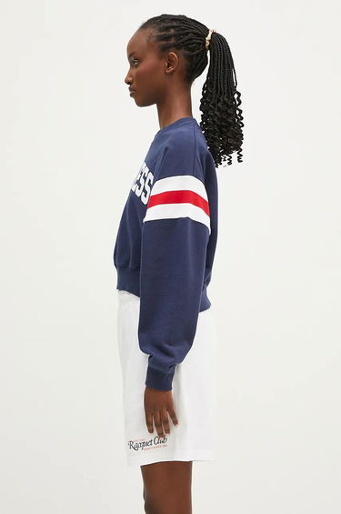 Суитчър Sporty & Rich Wellness Ivy Print Crop Sweatshirt Синьо | WS058S406WN, 1