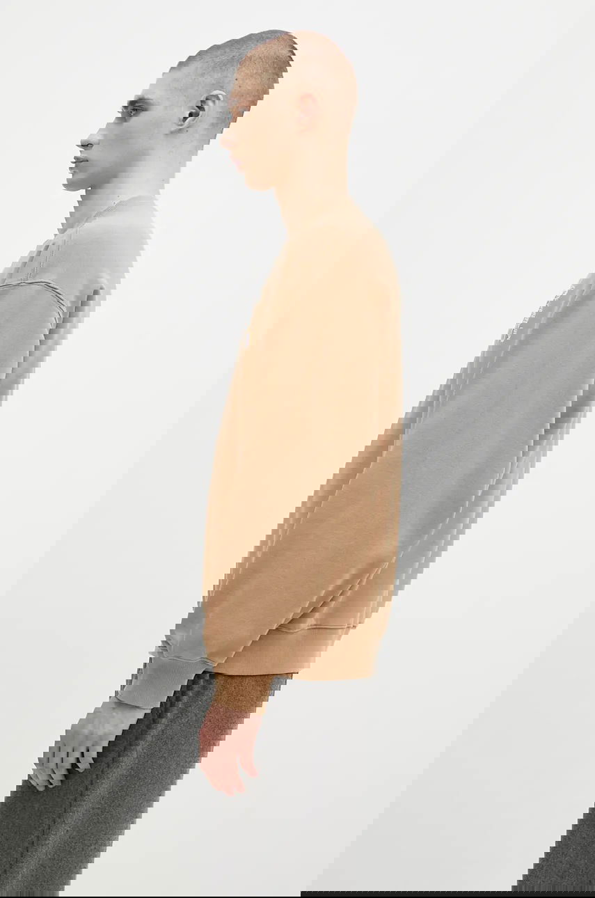 Суитчър Carhartt WIP Oversized Cross Screw Graphic Sweatshirt Бежово | I034039.2KCXX, 1