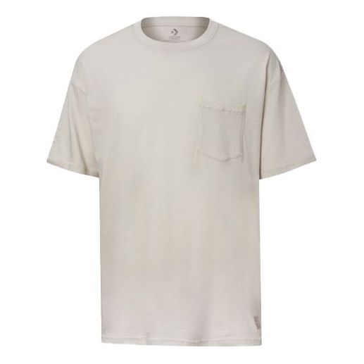 Тениска Converse Renew Oversized Crew Neck Pocket T-Shirt Бежово | 10020016-A03
