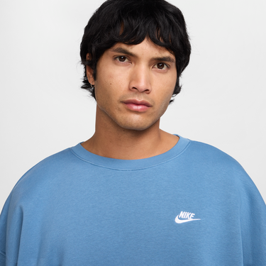 Суитчър Nike Sportswear Club Fleece Crewneck Sweatshirt Синьо | IB6490-429, 4