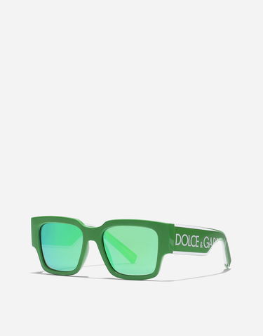 Слънчеви очила Dolce & Gabbana Dolce & Gabbana DNA Logo Sunglasses Зелено | VG600JVN1F29V000, 1