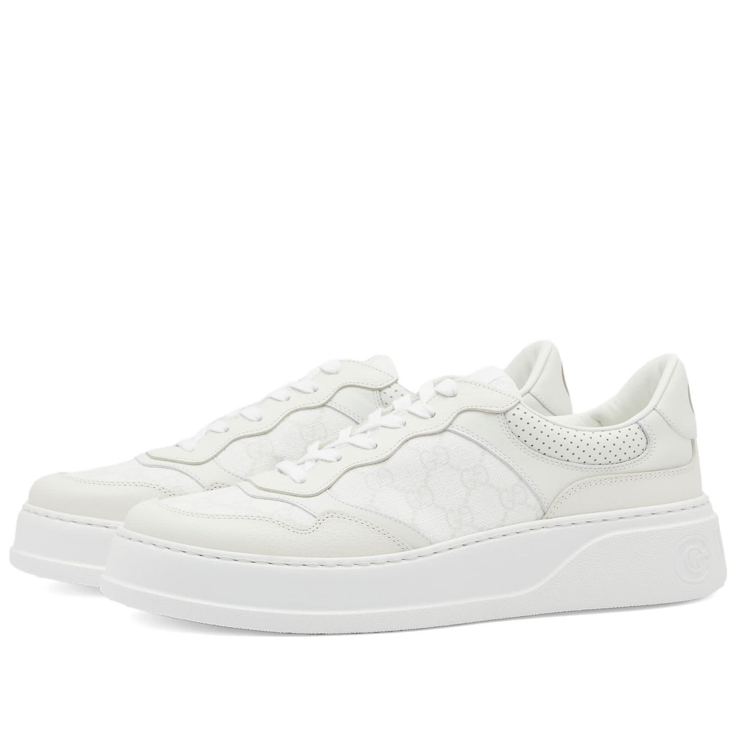 Кецове и обувки Gucci Chunky Sneakers "White" Бяло | 669582-AACV2-9048, 0