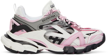 Кецове и обувки Balenciaga Track 2.0 Sneakers "Pink & Grey" Розово | 568615 W3AE2, 0