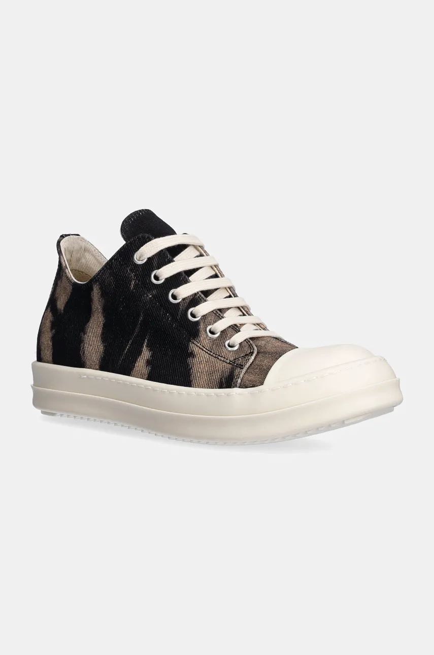 Кецове и обувки Rick Owens Low Sneaks Черно | DS02D2802.DBSUN, 0