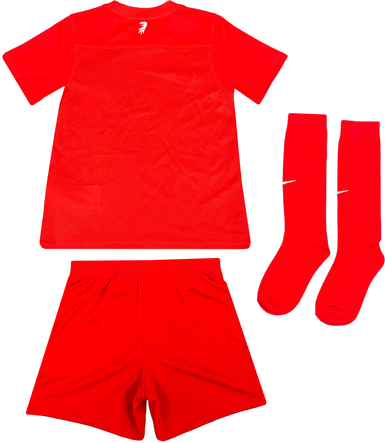 Фланелка Nike Dri-FIT SC Freiburg 2025/26 Third Little Kids' Soccer Jersey Set Червено | 6scfcd2244-657, 1