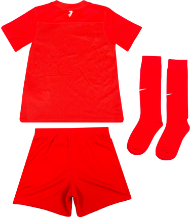 Фланелка Nike Dri-FIT SC Freiburg 2025/26 Third Little Kids' Soccer Jersey Set Червено | 6scfcd2244-657, 1
