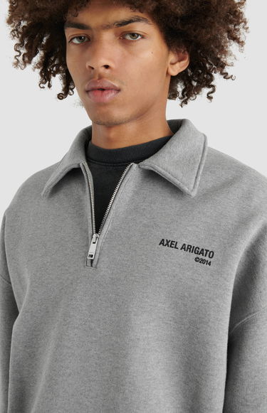 Суитчър AXEL ARIGATO Remi Half-Zip Sweater Сиво | A2218001, 6
