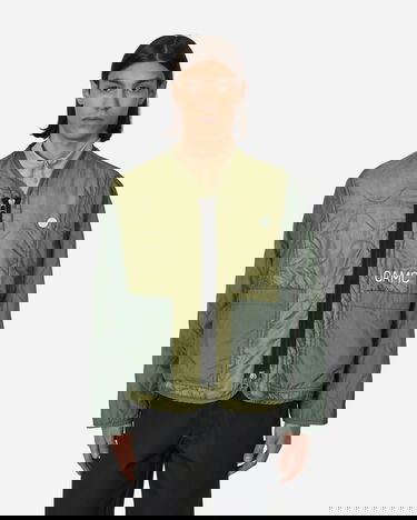 Яке бомбър OAMC RE:WORK Zipped Liner Зелено | 23E28OAX01 077, 1