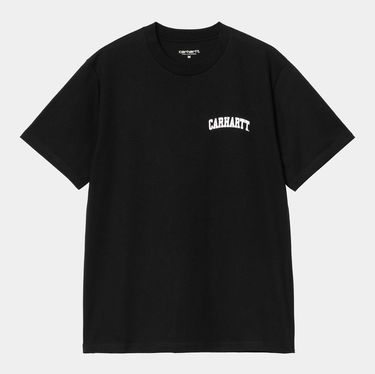 Тениска Carhartt WIP Short Sleeve University Script T-Shirt Черно | I034852_9, 3