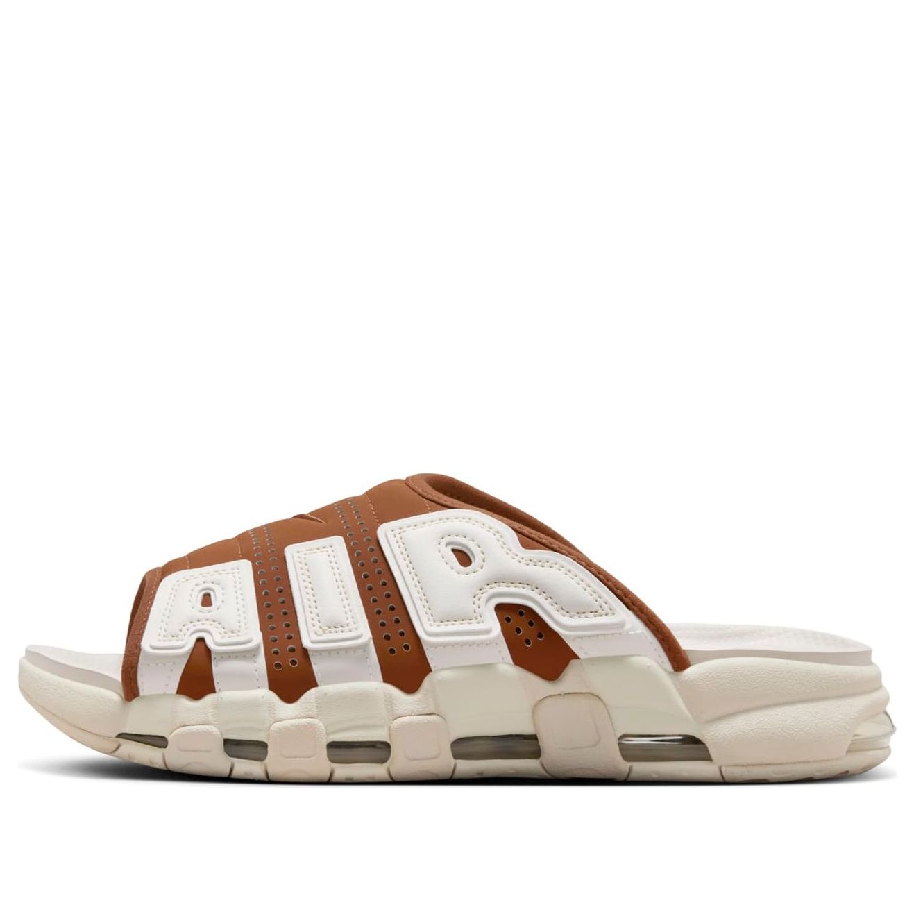 Кецове и обувки Nike Air More Uptempo Slides Кафяво | FQ8700-200, 0