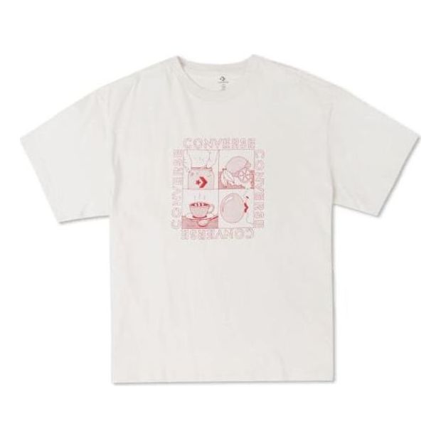 Тениска Converse Graphic T-Shirt Бяло | 10024612-A03