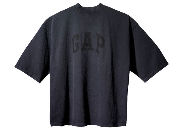 Тениска adidas Yeezy Yeezy Gap Engineered by Balenciaga Dove 3/4 Sleeve Tee Black Черно | 471286-02/469669-01, 0