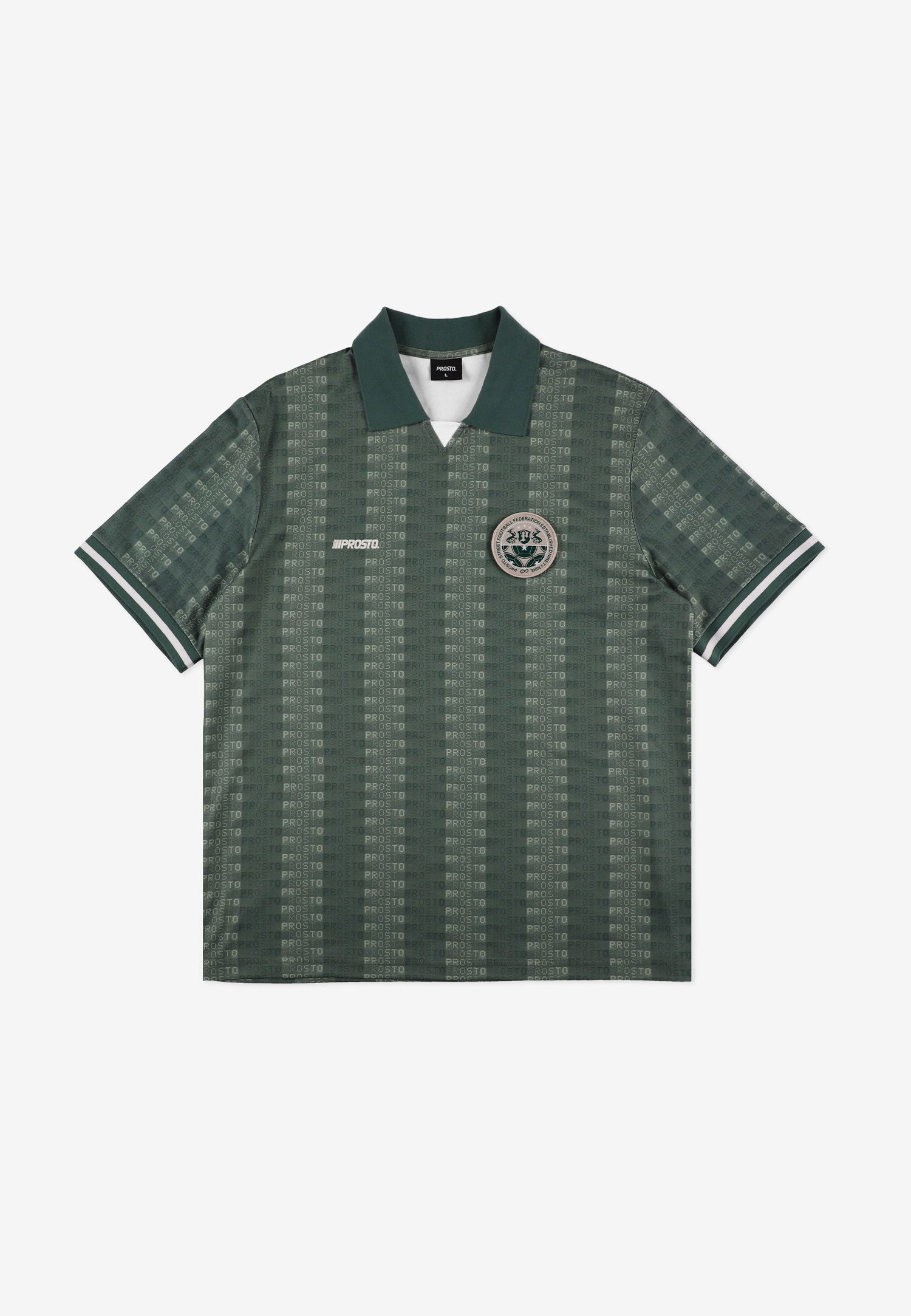Поло тениска PROSTO PROSTO T-Shirt Зелено | KL251MTEE1301, 0