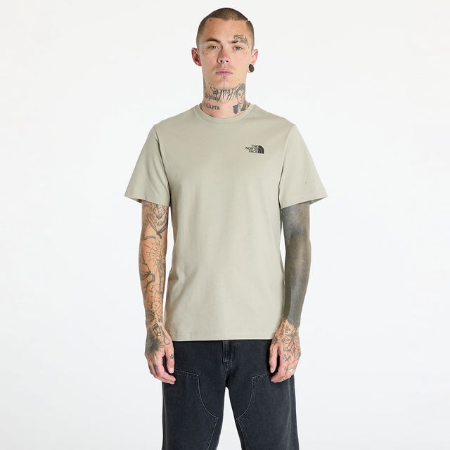 S/S Redbox Tee Graphic Infill 2 Clay Grey/Tnf Black 3D