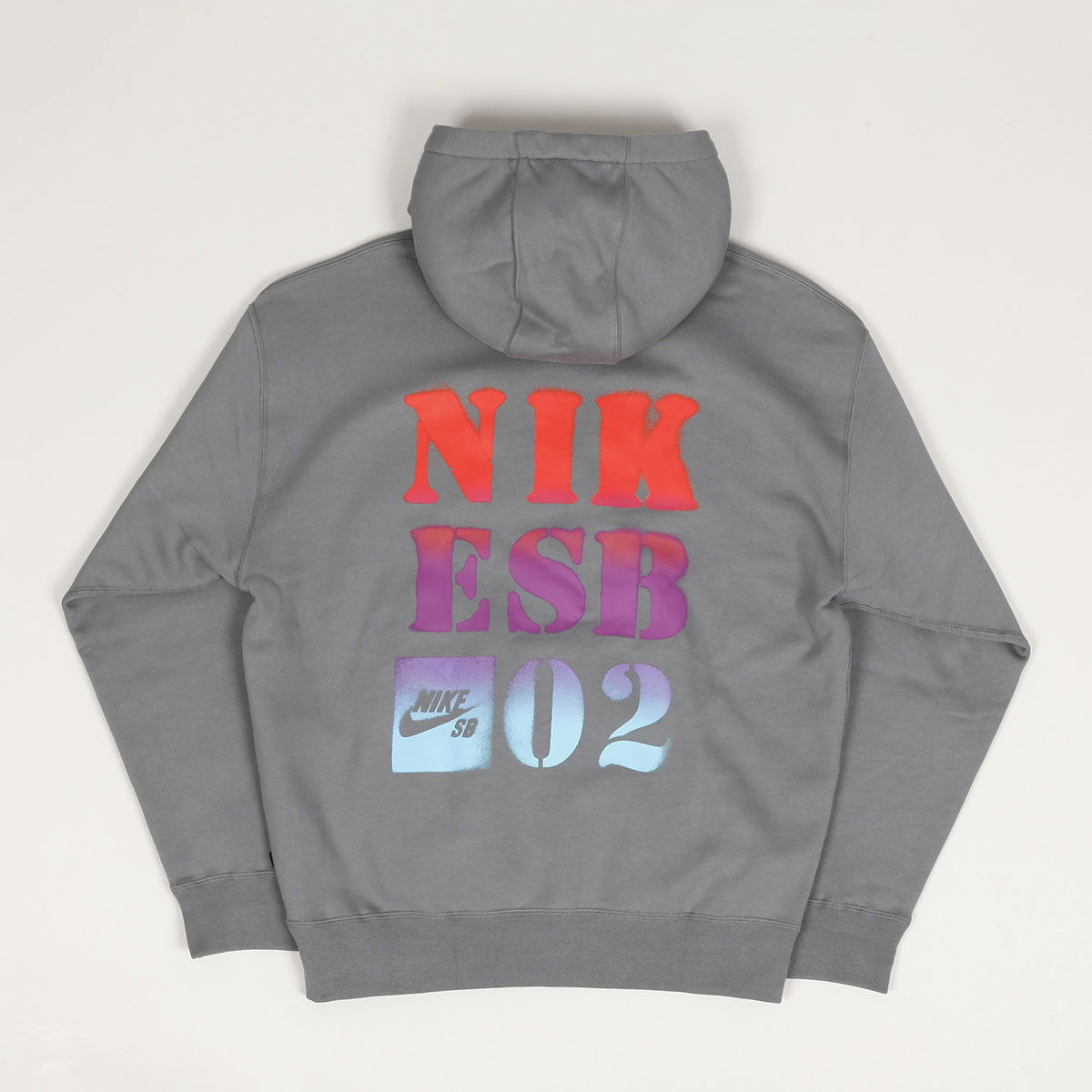 Суитчър Nike SB Stencil Hoodie Smoke Сиво | FQ2194-084, 1