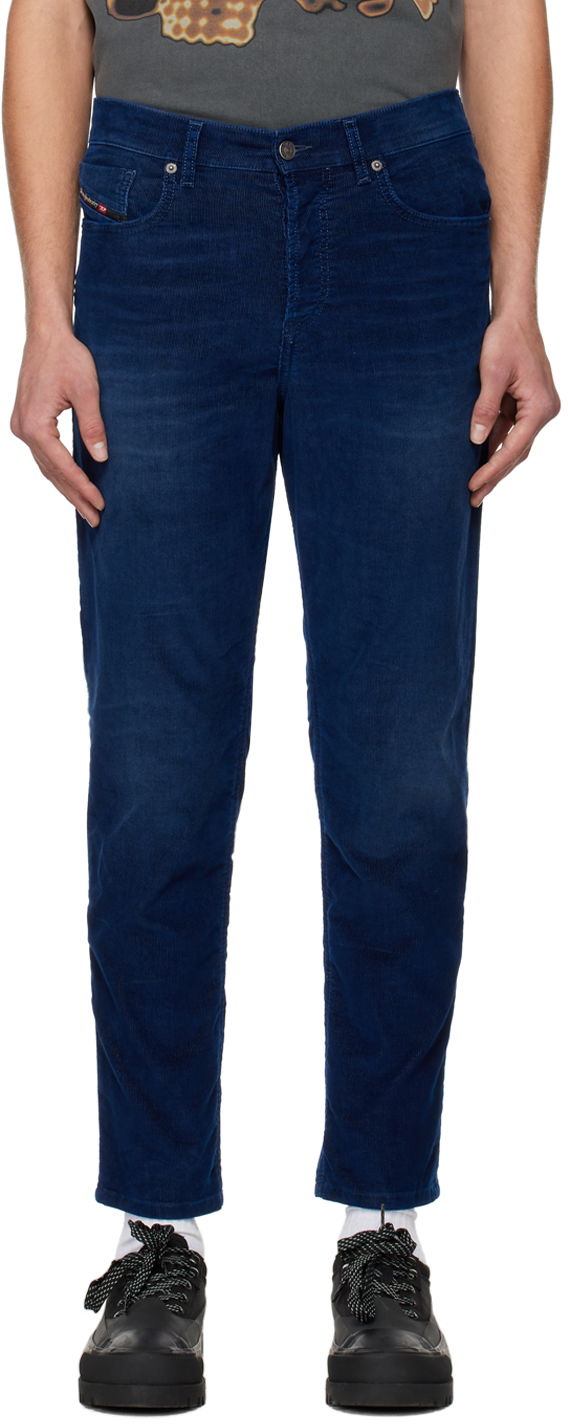 Дънки Diesel Corduroy Slim Jeans Синьо | A03571068BV, 0