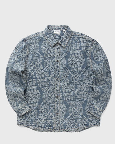 Риза DAILY PAPER Macrame Rahul Denim Shirt Синьо | 2513092, 0