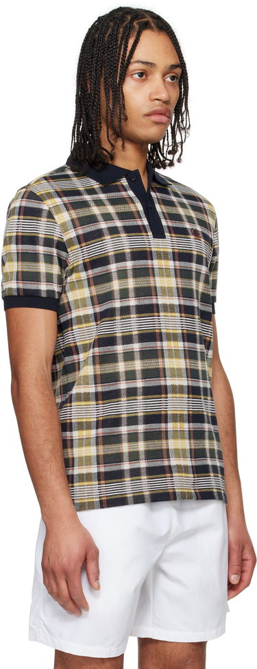 Поло тениска Fred Perry Fred Perry Madras Check Polo Shirt Многоцветен | M9865, 1