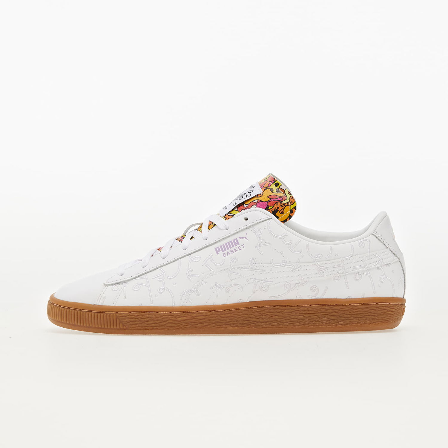 Кецове и обувки Puma Romero Britto x Basket Бяло | 38109501, 0