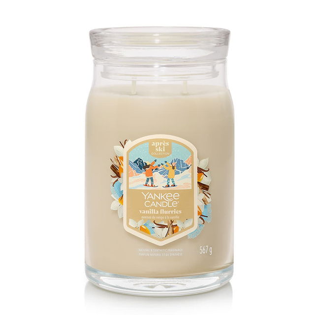 Après Ski Collection Signature Large Jar 2 Wicks Vanilla Flurries