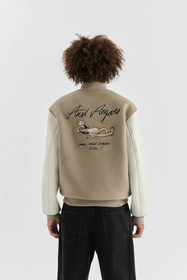 Яке AXEL ARIGATO Wes Varsity Jacket Бежово | A2178002, 3