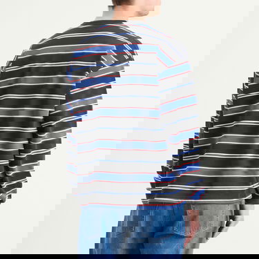 Тениска BEAMS BEAMS Loose Border Stripe Long Sleeve T-Shirt Многоцветен | 1114-0491-803-19, 3