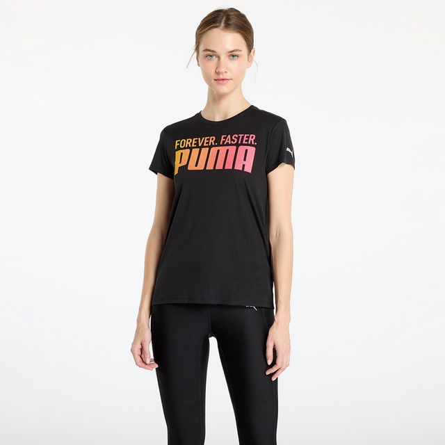 Run Favroites Forever Faster Graphic Tee Black