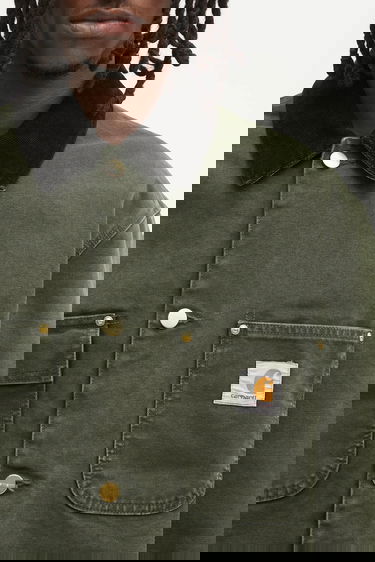 Яке Carhartt WIP Cotton Transitional OG Chore Coat Зелено | I035613.3CM4O, 3