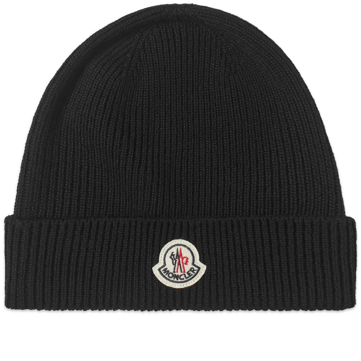 Шапка Moncler Logo Beanie Тъмно синьо | 3B705-A9342-00-742, 0